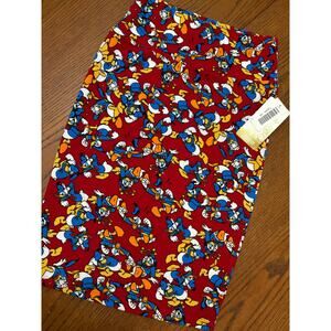 NWT Lularoe Disney Cassie Skirt- Donald Duck- Size XS